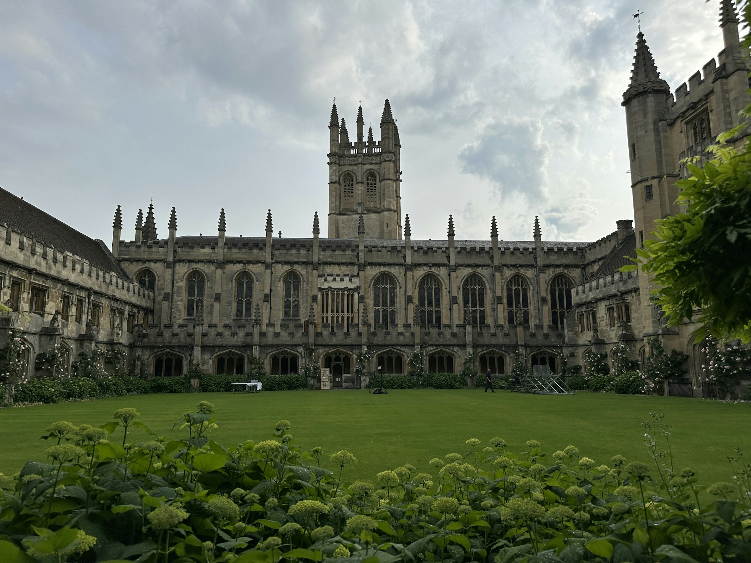 University courtyard